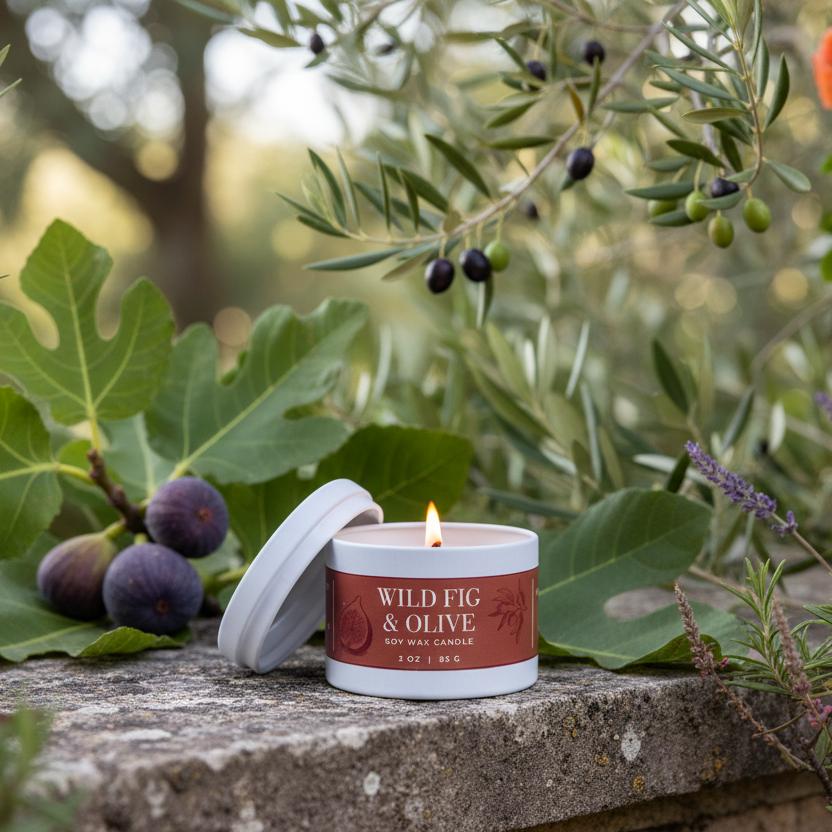 Garden Collection 3oz Mini Tin Candle