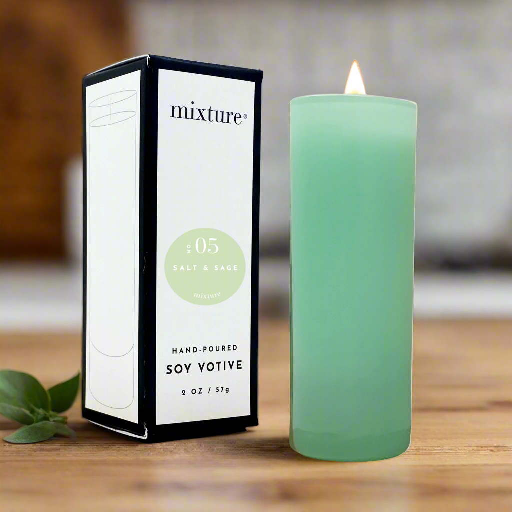 2 oz Votive Seafoam