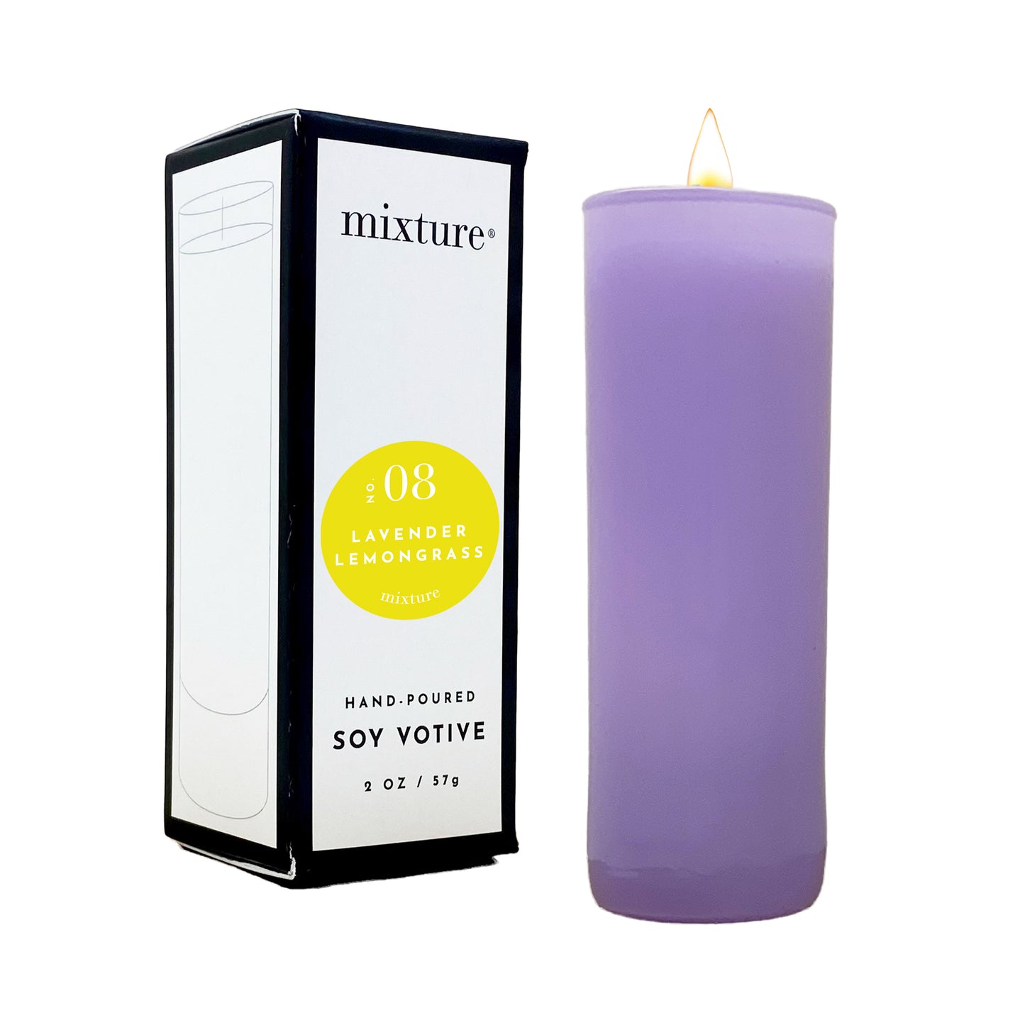 2 oz Votive Lavender