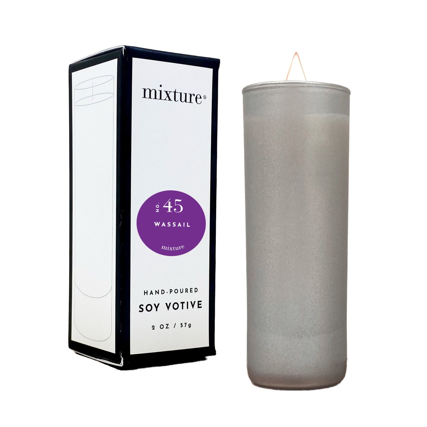 2 oz Votive Silver