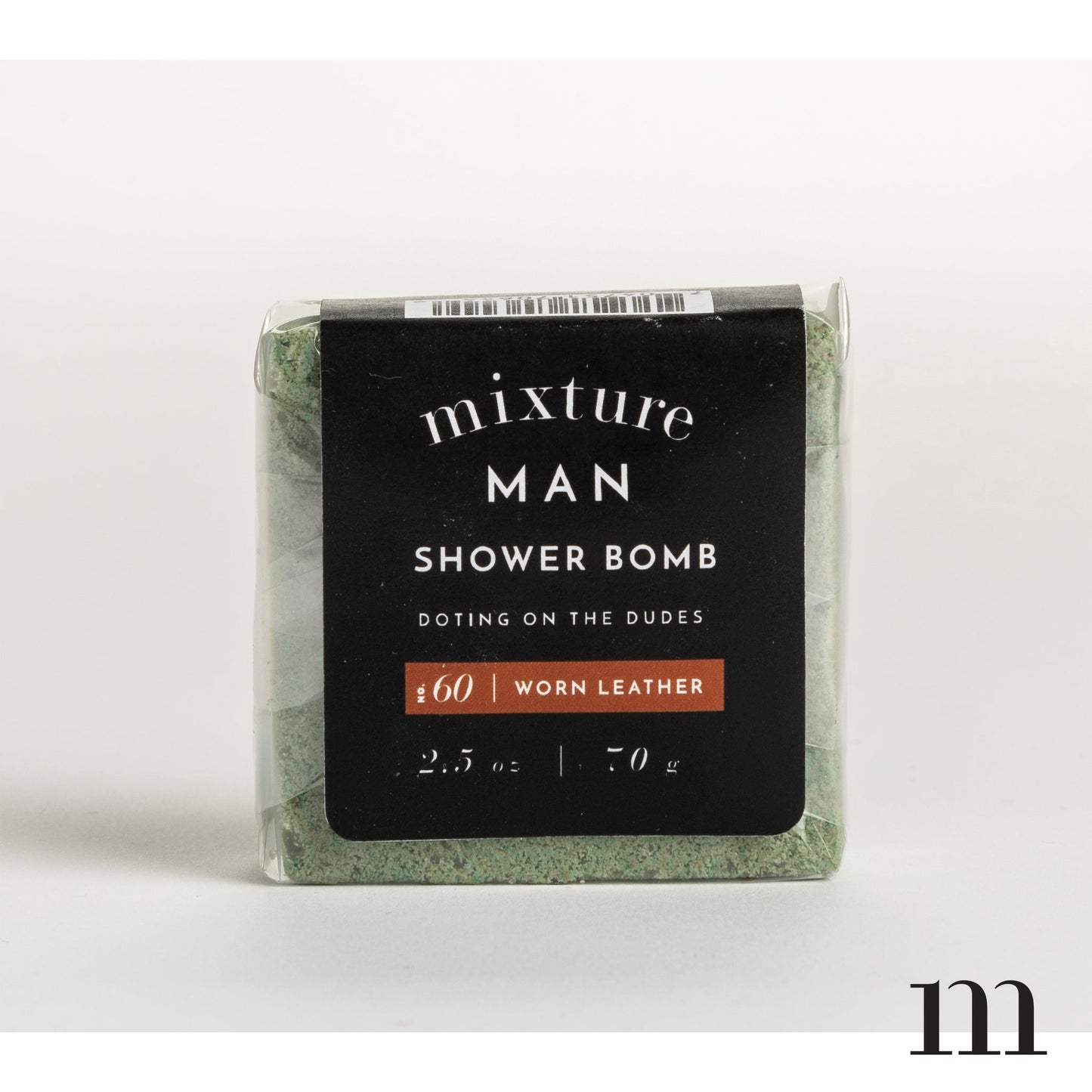 Mixture Man Shower Bomb - Worn Leather
