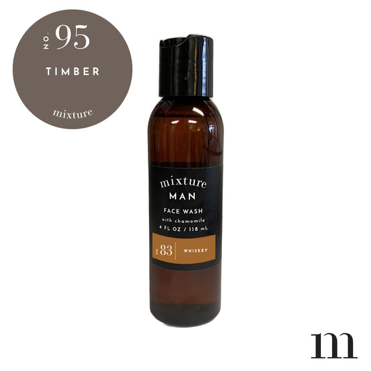 Mixture Man Face Wash - Timber