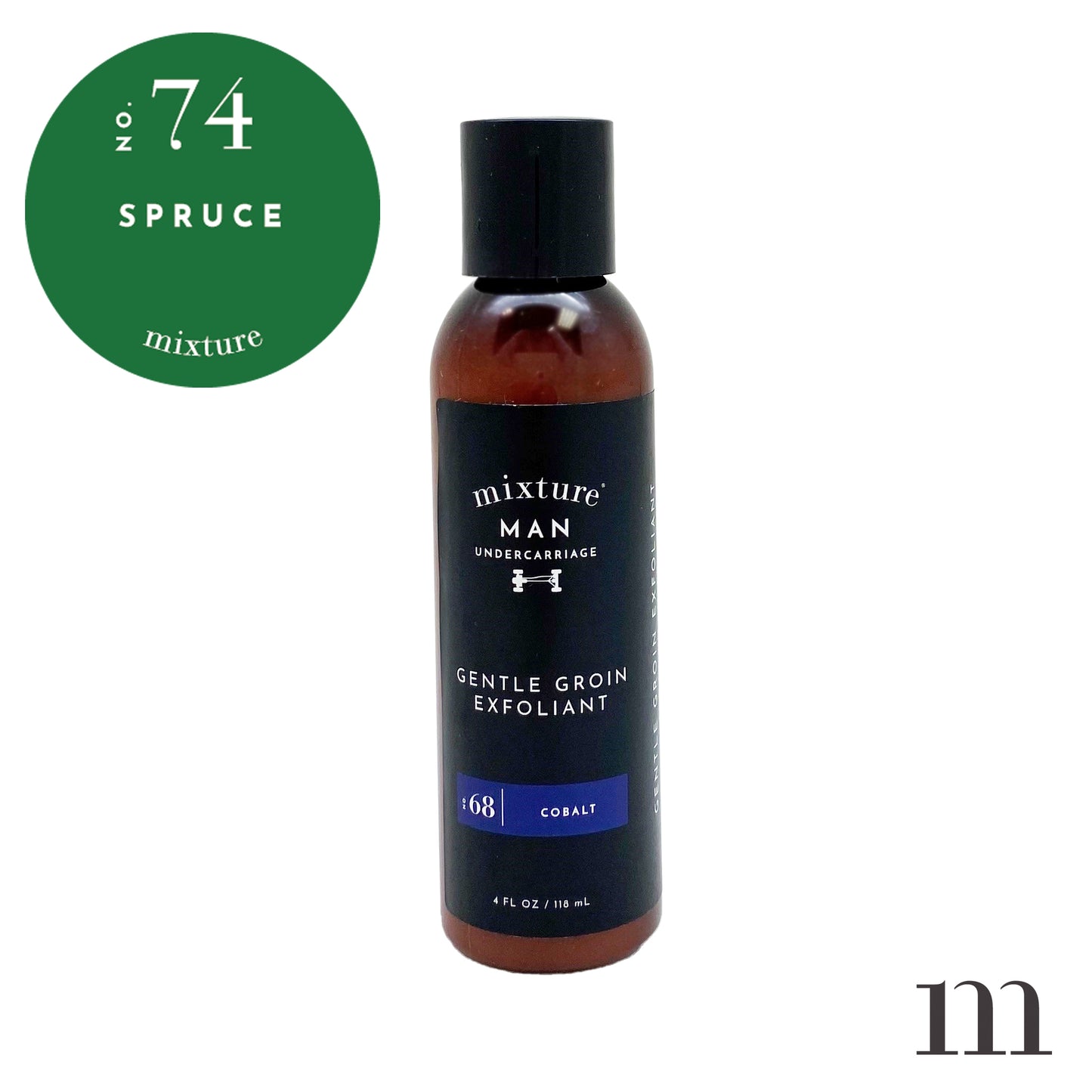 4 oz Mixture Man Undercarriage Gentle Exfoliant - Spruce