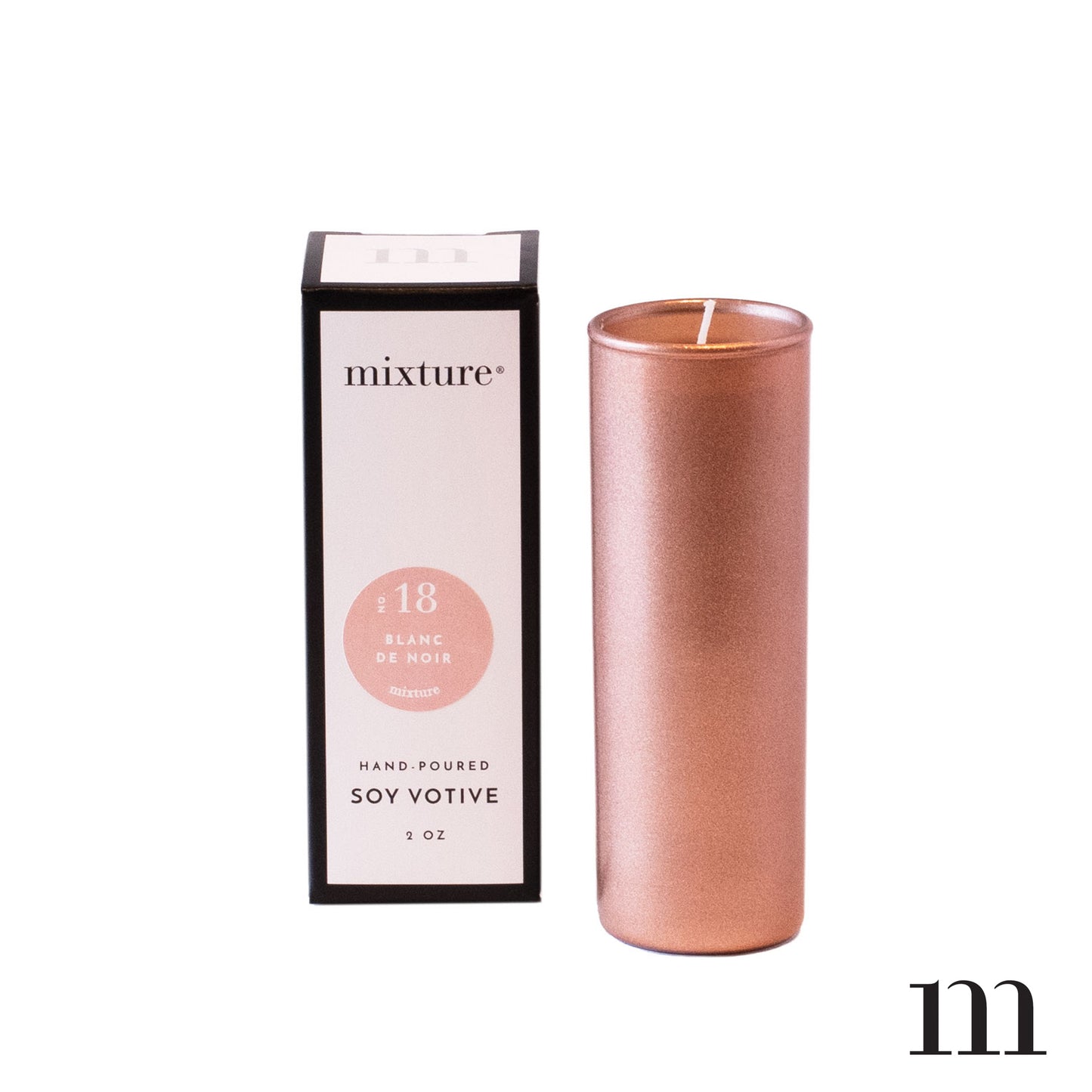 2 oz Votive Rose Gold