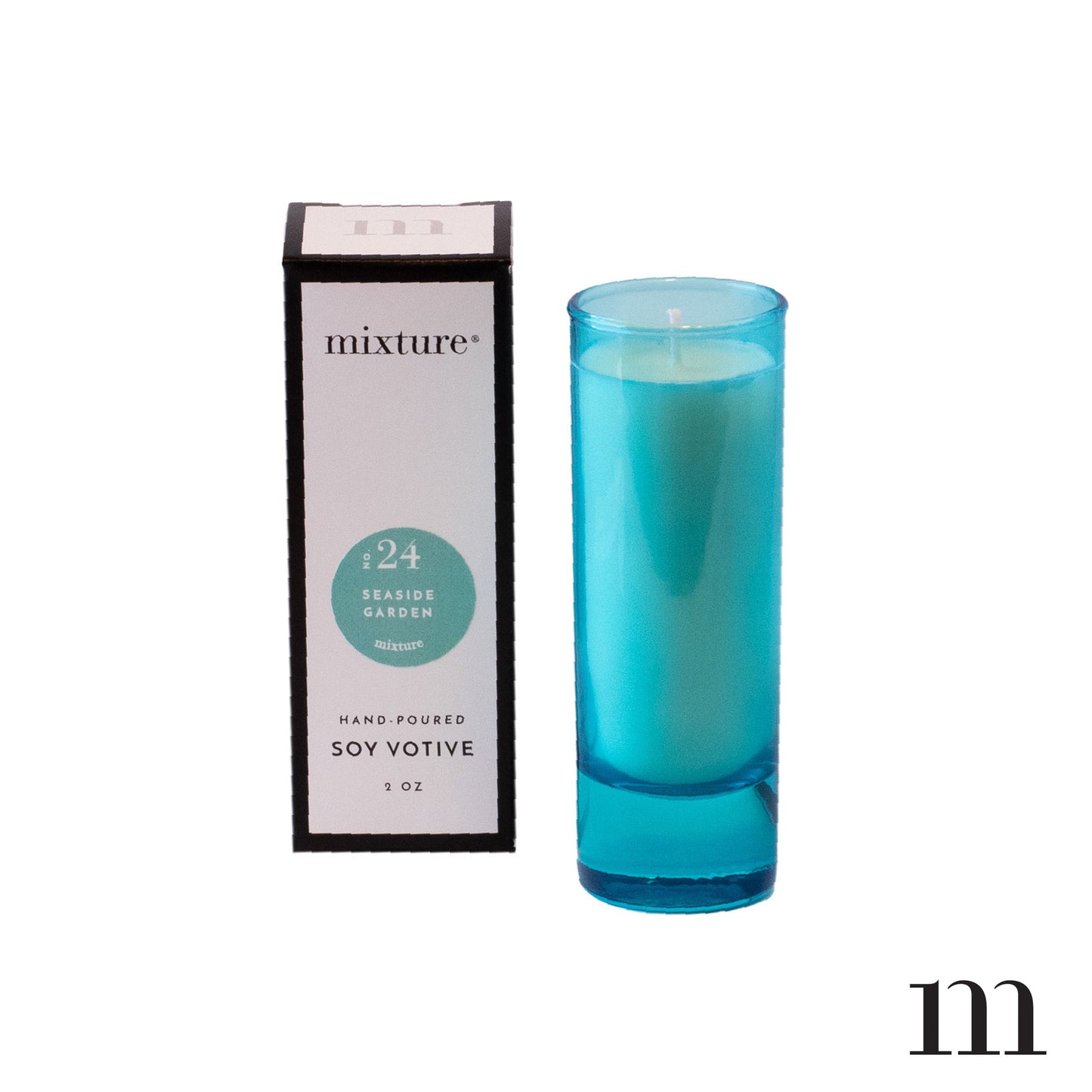 2 oz Votive Teal