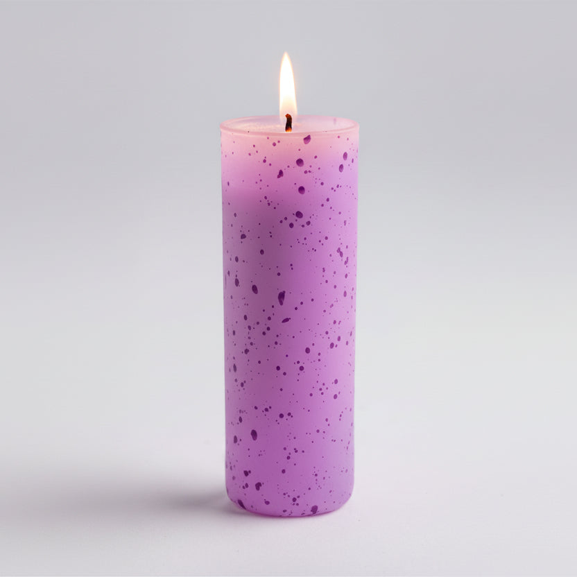 Speckled Pastel Votive Candle