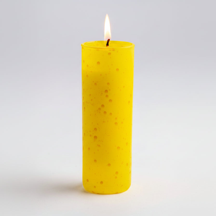 Speckled Pastel Votive Candle