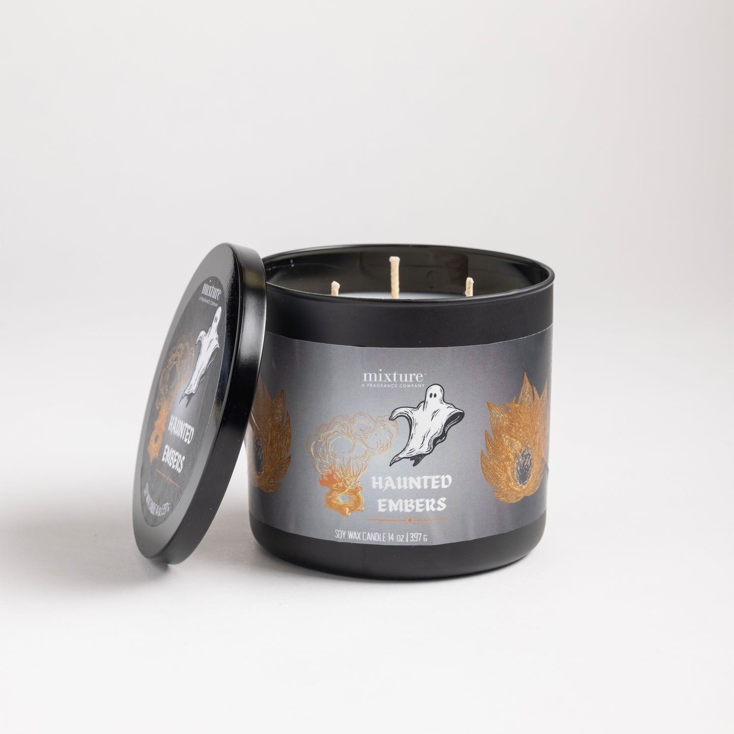 Halloween 3-Wick Candle