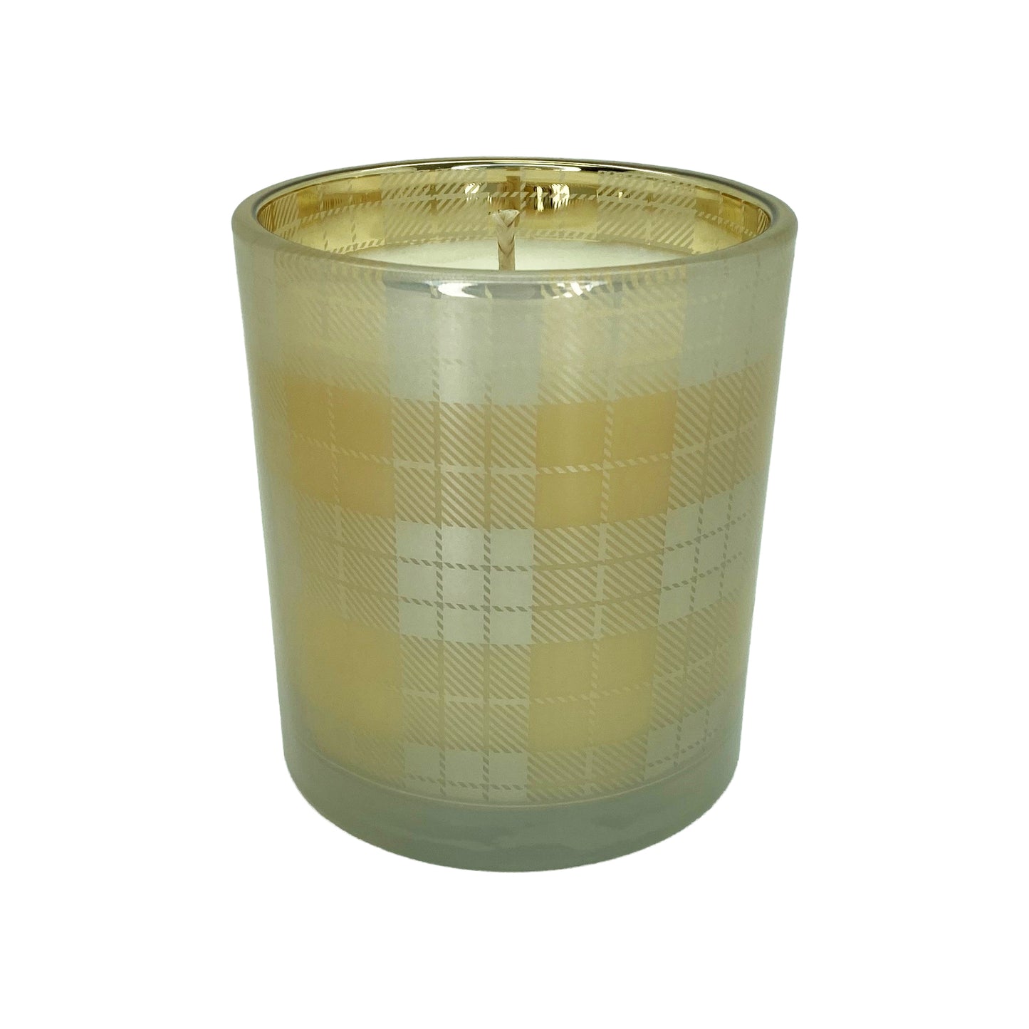 Holiday Flannel Candle