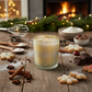 Holiday Flannel Candle