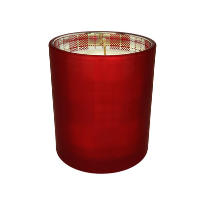 Holiday Flannel Candle