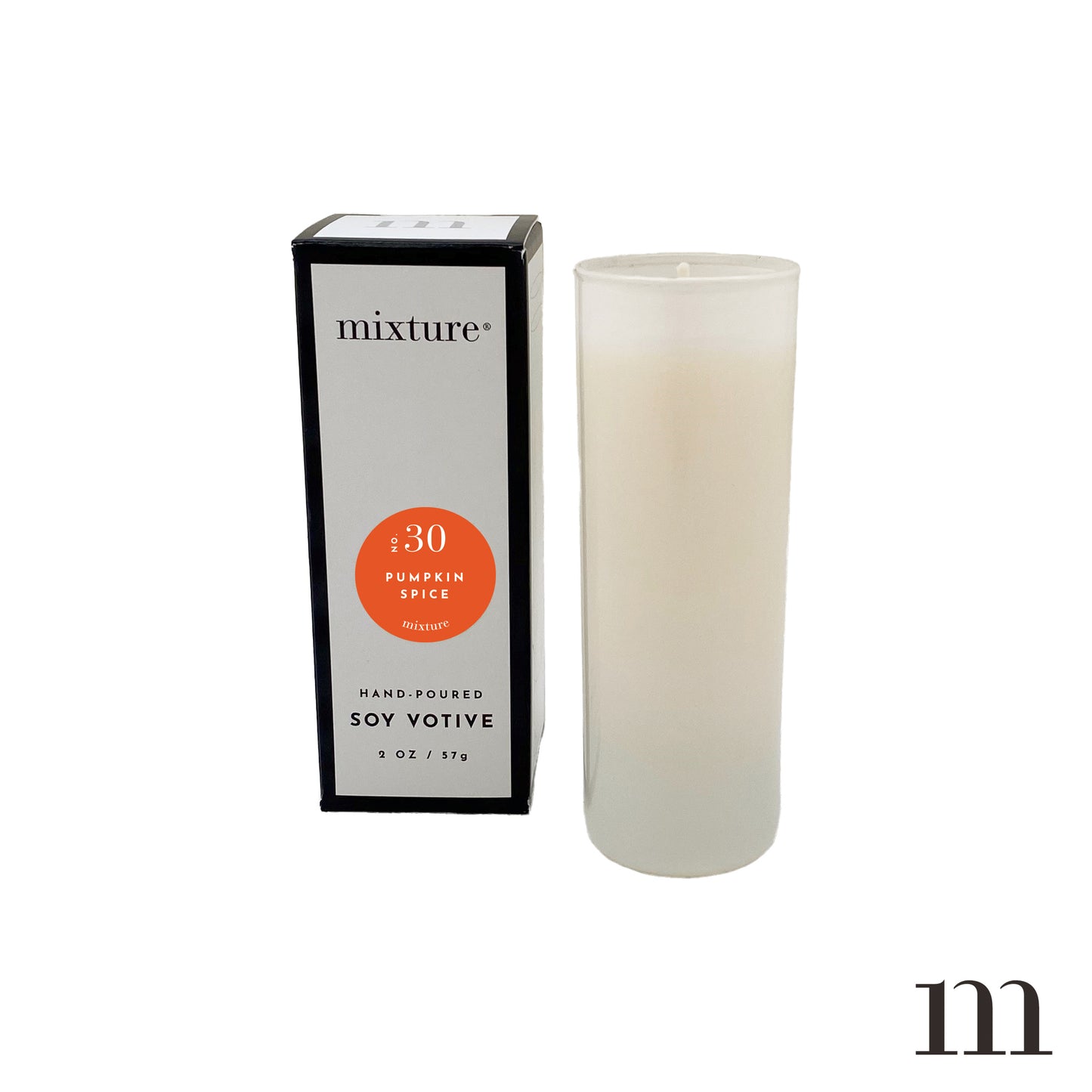 Fall 2 oz Votive White