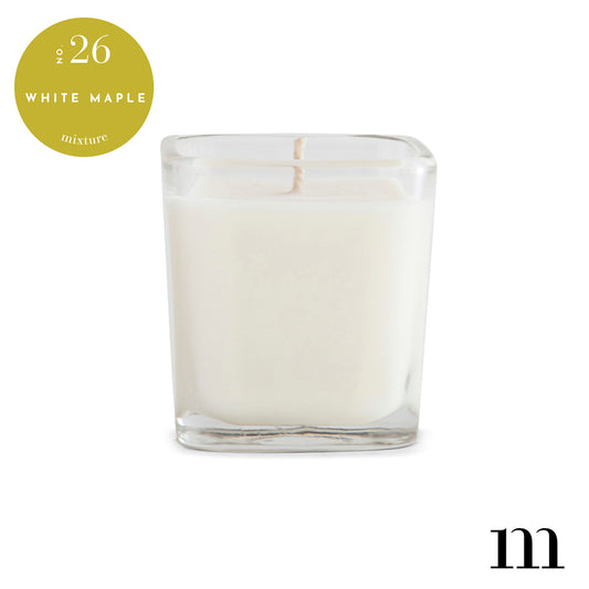 5 oz Cube Candle - White Maple