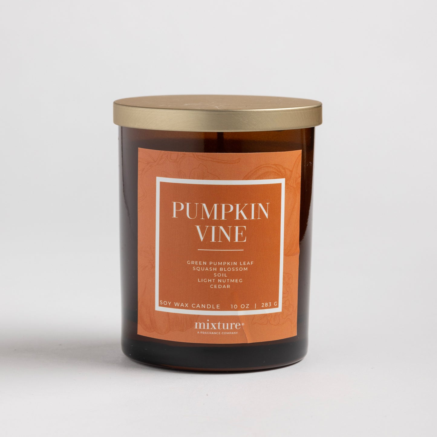 Harvest Collection 10 oz Candle with Gold Lid