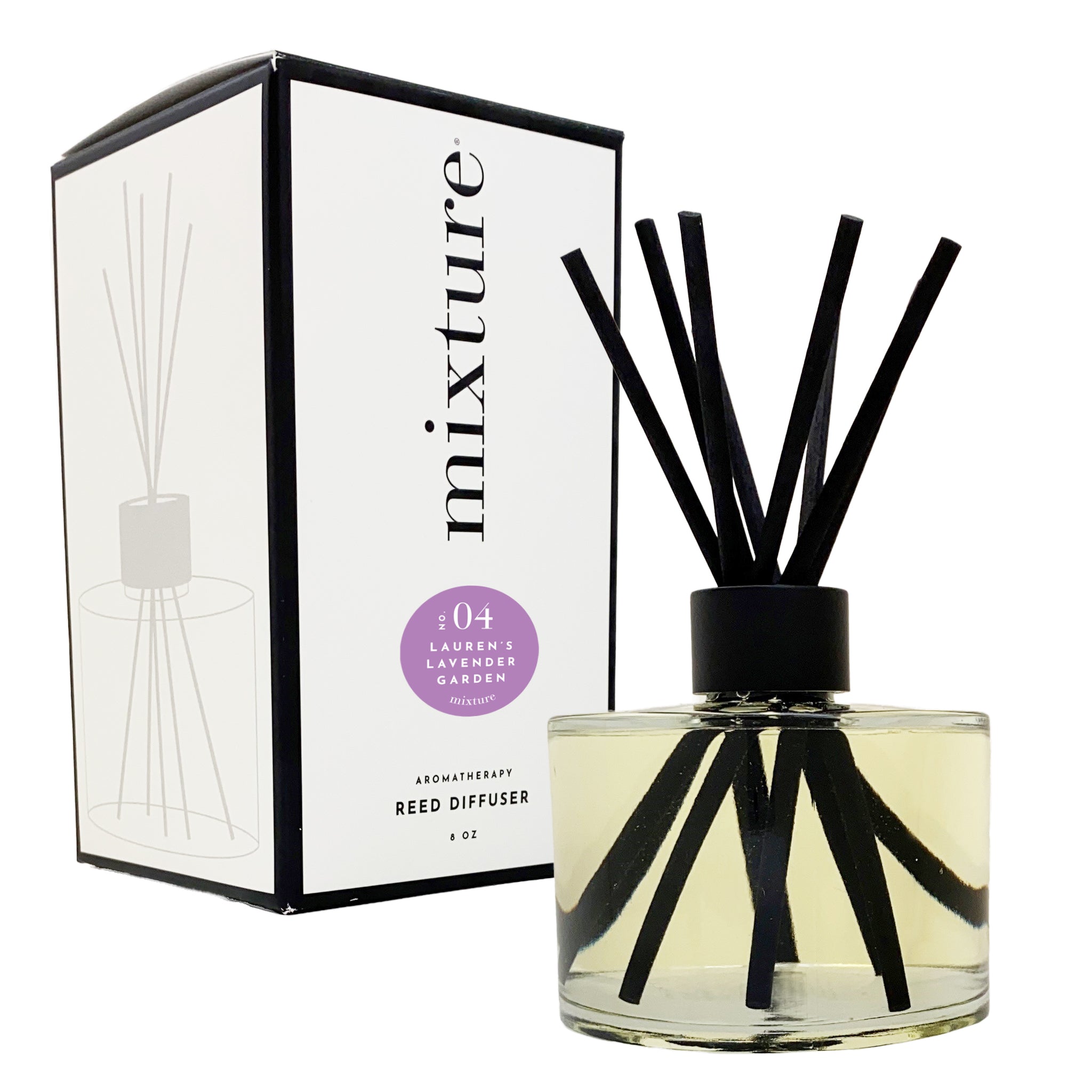 8 oz Boxed Reed Diffuser – Mixture