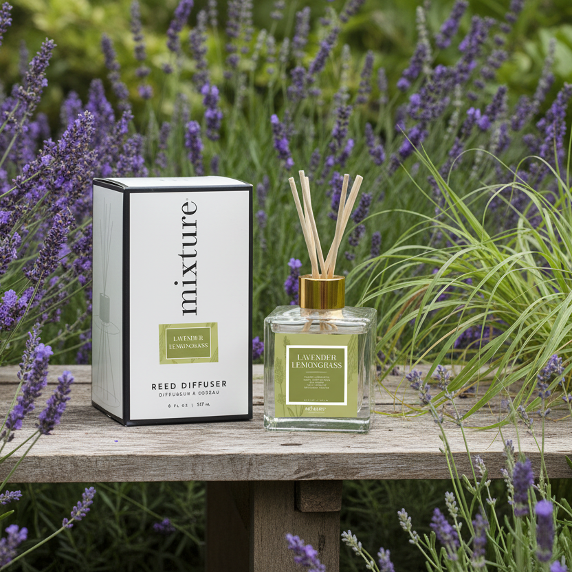 Mixture Man Diffuser Rocks Garden Collection Reed Diffuser – Mixture