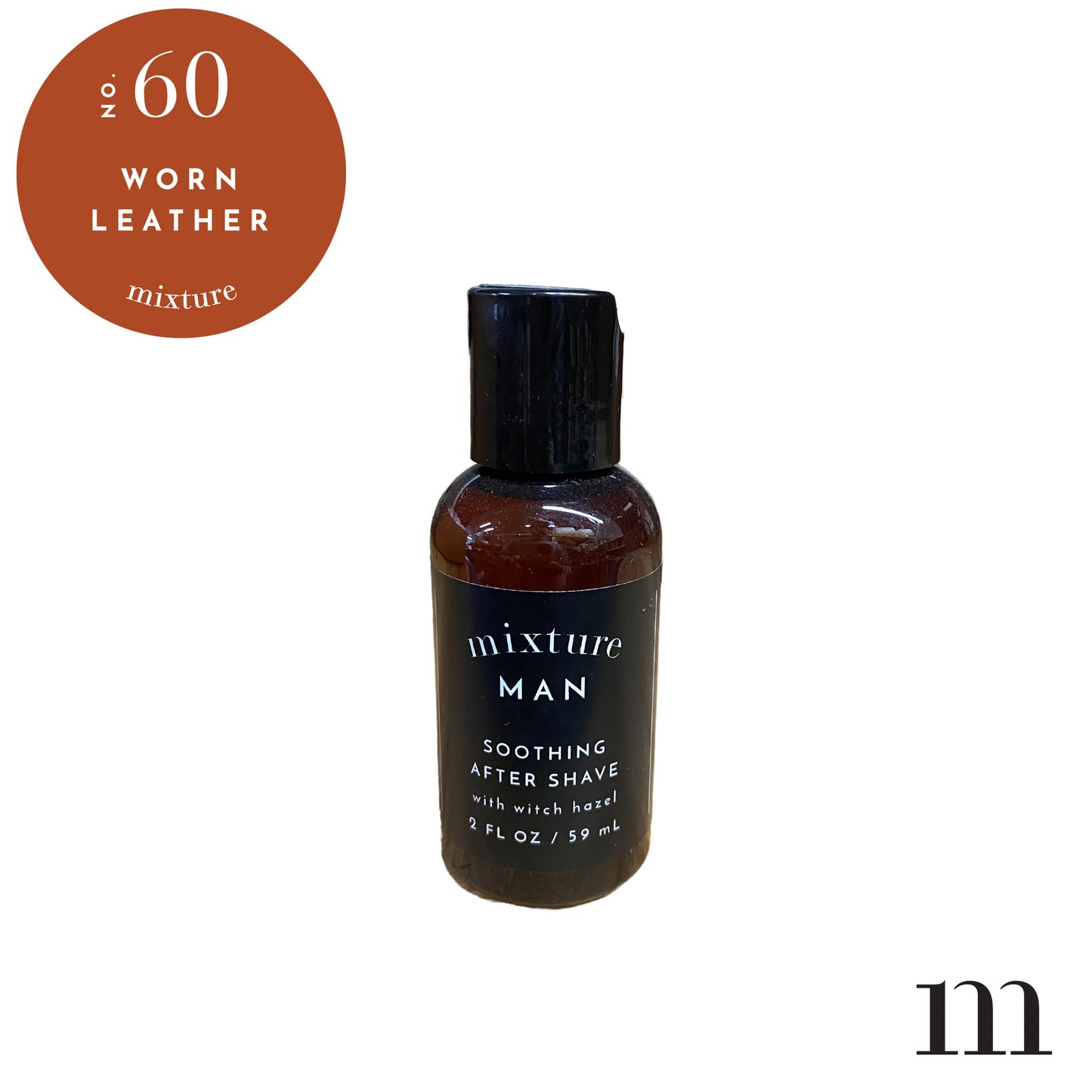 2oz Mixture Man After Shave - Worn Leather