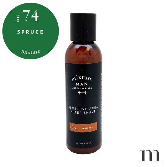 Final Reduction! Mixture Man Undercarriage Sensitive Area After-Shave Gel - Spruce