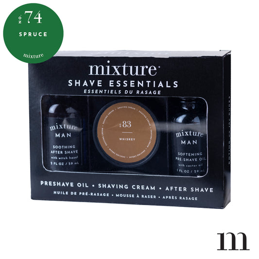 Mixture Man Shave Essentials Gift Set - Spruce