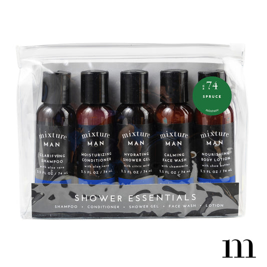 Mixture Man Shower Essentials Gift Set - Spruce