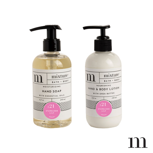 Stargazer Lily Hand Soap & Lotion Duo