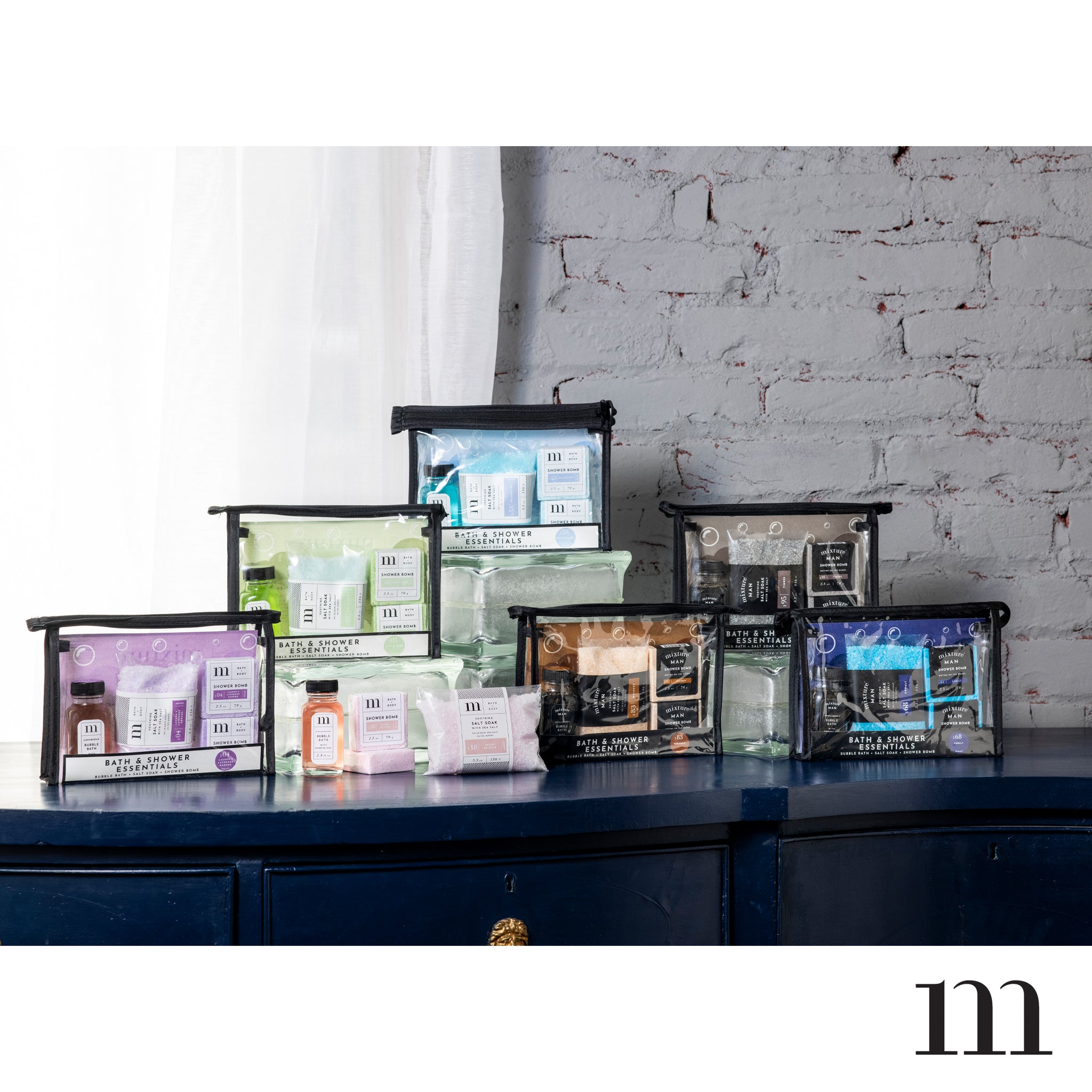 Bath & Shower Essentials Set – Mixture