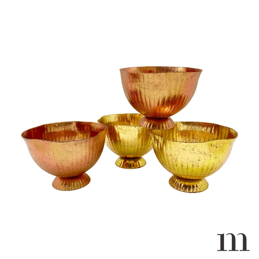 Metallic Display Bowl